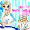 Elsa Washing Dishes igra 