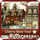 Cherry New Year 5 Differences igra 