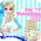 Elsa Washing Dishes igra 